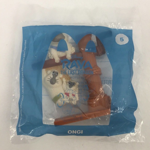 McDonald's 2021 #5 Raya and The Last Dragon Ongi Happy Meal Toy - Picture 4 of 10